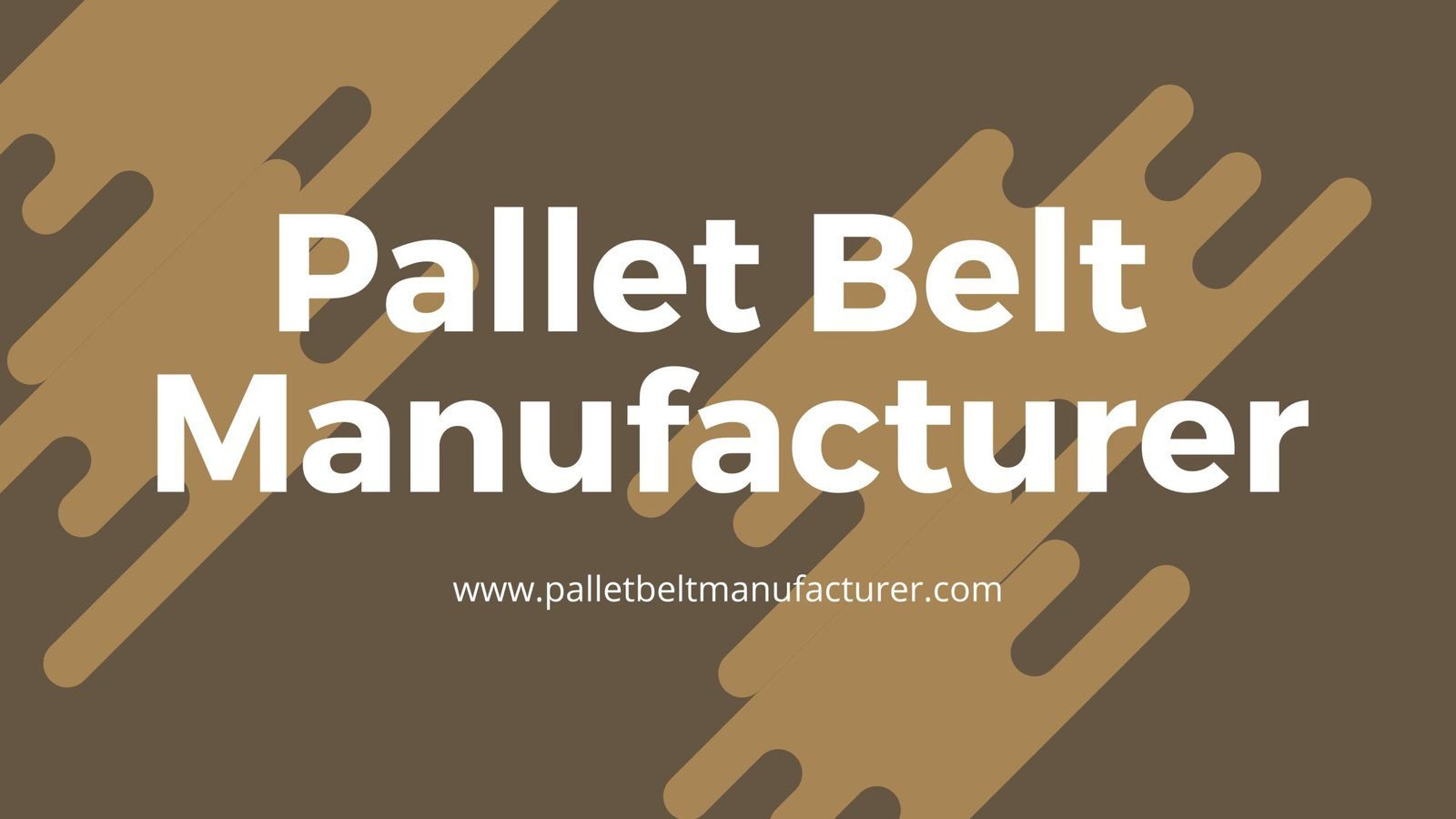 Pallet Belt Manufacturer