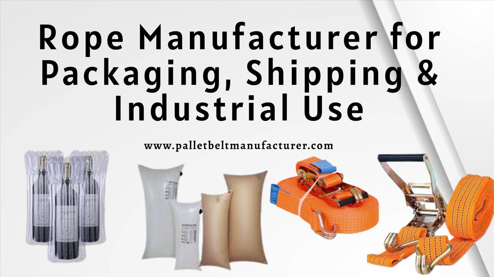 Rope Manufacturer for Packaging, Shipping & Industrial Use