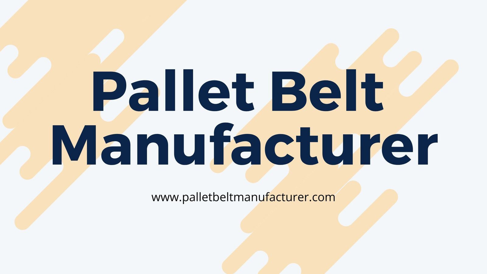 Pallet Belt Manufacturer