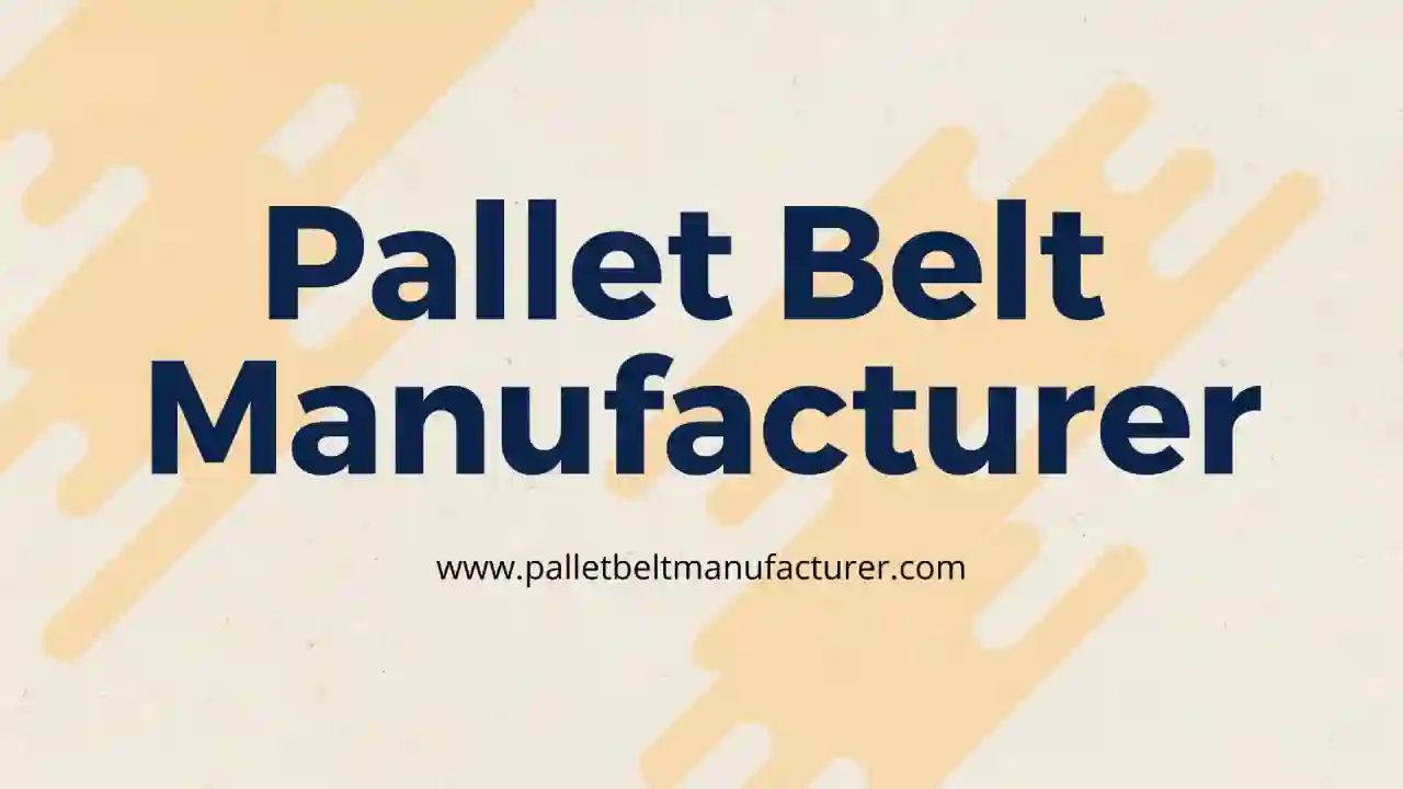 pallet belts in Delhi NCR.