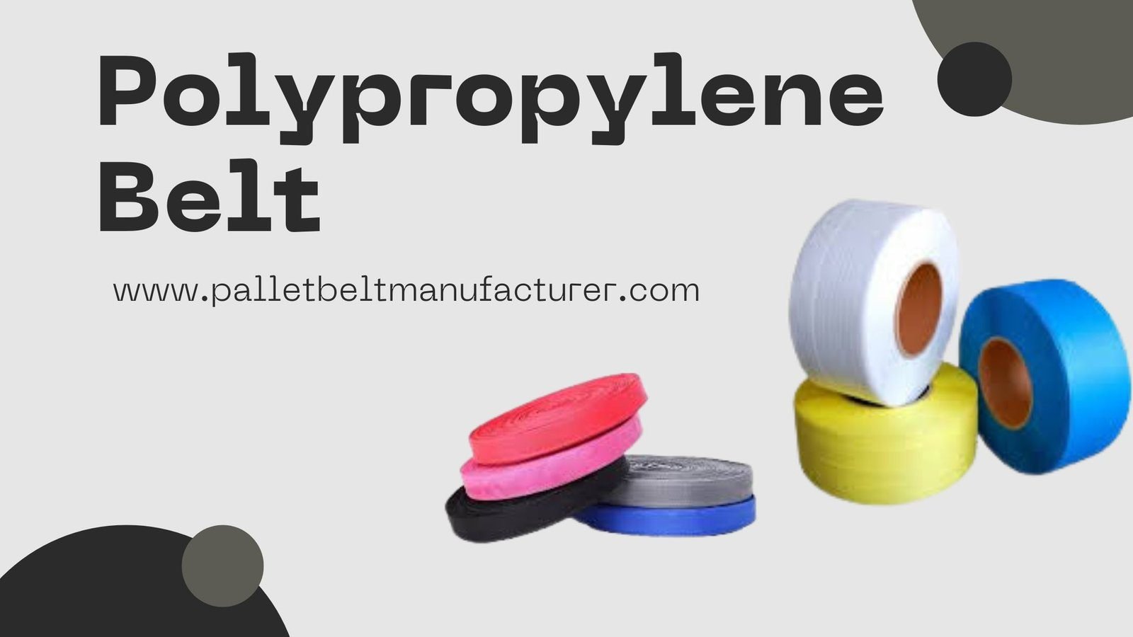 Pallet Belt Manufacturer