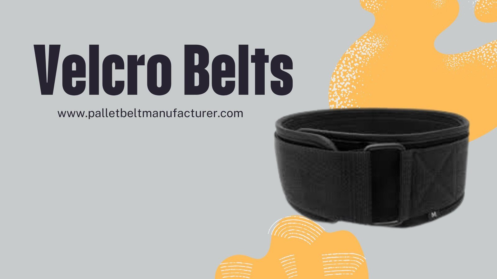 Polyester Velcro Belts